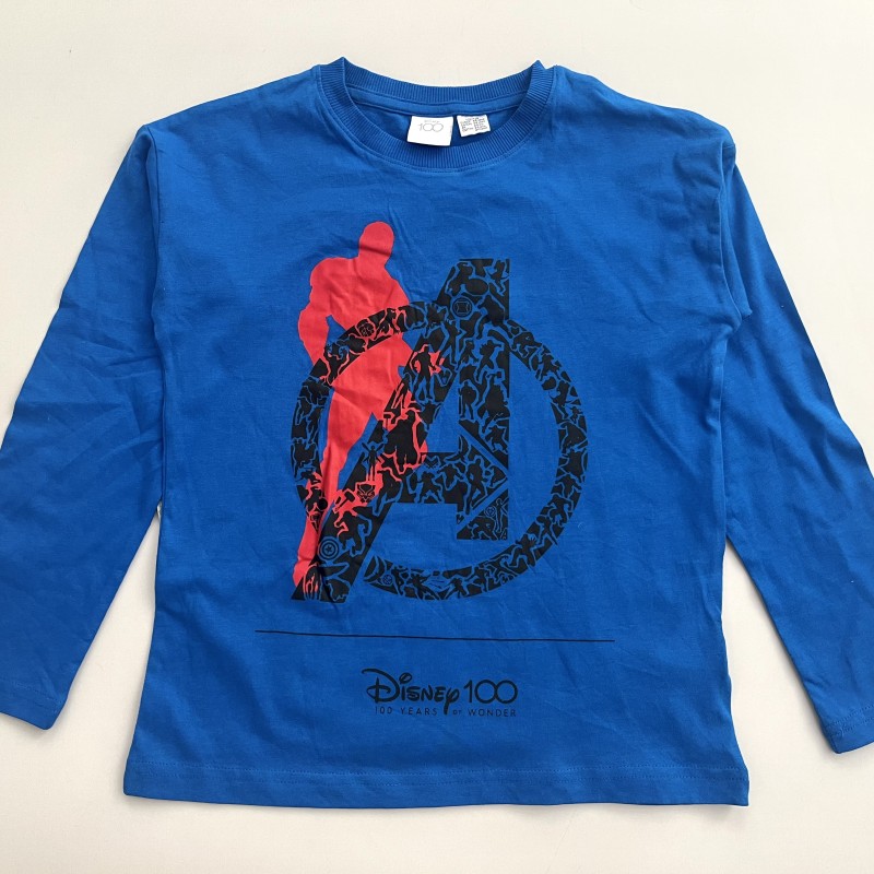 بلوز Marvel آبی kids