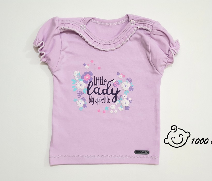 تیشرت آستین کوتاه little lady کوکالو