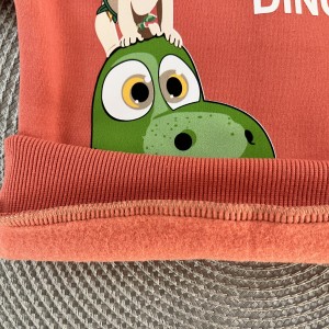 بلوز شلوار توکرکی دایناسور گلبهی kids