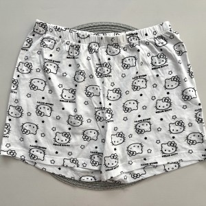 شلوارک کوتاه کیتی سفید kids