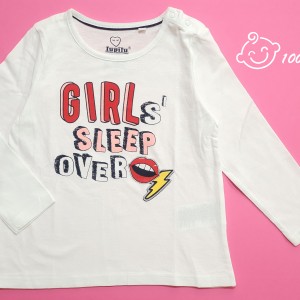 تیشرت آستین بلند sleepy girl لوپیلو
