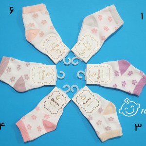 جوراب طرح گل بونیکسا