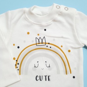 ست 2 تکه طرح رنگین کمان کیوت cute میکی