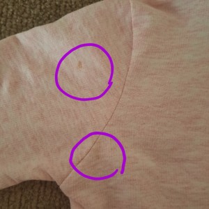 سویشرت شلوار رنگین کمان کارترز **مشکل دار