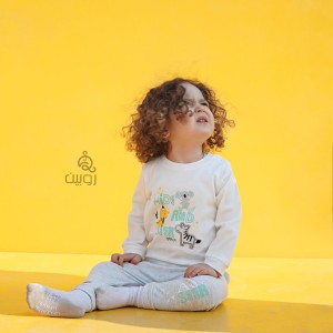 بلوز شلوار حیوانات روبین