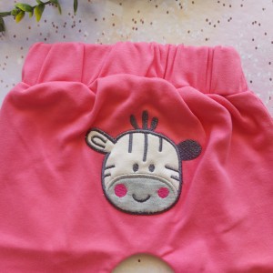 شلوار گلدوزی گورخر سرخابی وچیون
