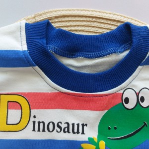 بلوز و شلوار دورس دایناسور آبی kids