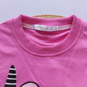 بلوز تک شاخ صورتی آنیل kids