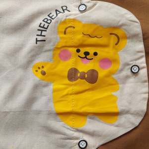 پیراهن و شلوار مجلسی خرس قهوه ای kids