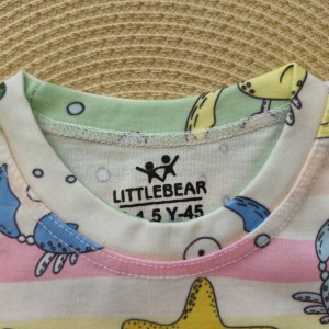 تیشرت و شلوار راحتی خرچنگ kids