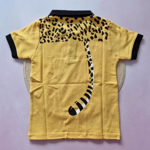 تیشرت آستین کوتاه جودون زرد kids