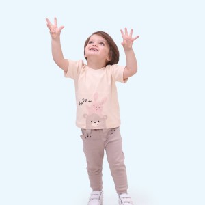 ست تیشرت شلوار hello لاکی