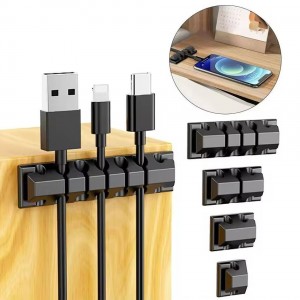 گجت نظم دهنده و نگهدارنده کابل سیلیکونی 5 عددی