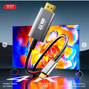 کابل اچ دی ام ای به تایپ سی 4k برند ایکس او مدل XO- GB019