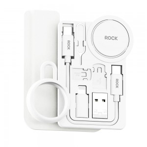 پکیج مسافرتی کامل لوازم شارژ همراه با شارژر اپل واچ راک مدل ROCK L14