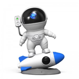 چراغ خواب کهکشانی اسپیکردار مدل فضانورد موشک سوار ROCKET ASTRONAUT
