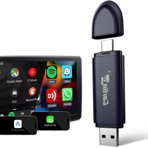 مبدل CarPlay و Android Auto سیمی به بی‌سیم کارلین‌کیت خودرو CarlinKit MINI SE PRO (CAR Kit)