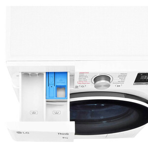 ماشین لباسشویی 9 کیلوگرم اتوماتیک ال جی مدل F4R5VYG0Wسفید