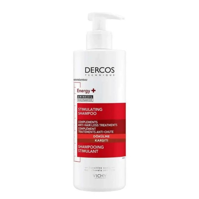 شامپو ضد ریزش مو  مدل dercos حجم 400 میل برند ویشی