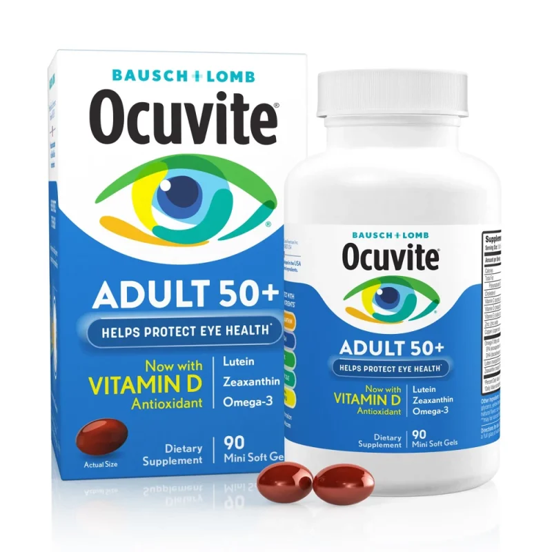 مکمل تقویت چشم و بینایی برند Ocuvite مناسب 50 سال به بالا