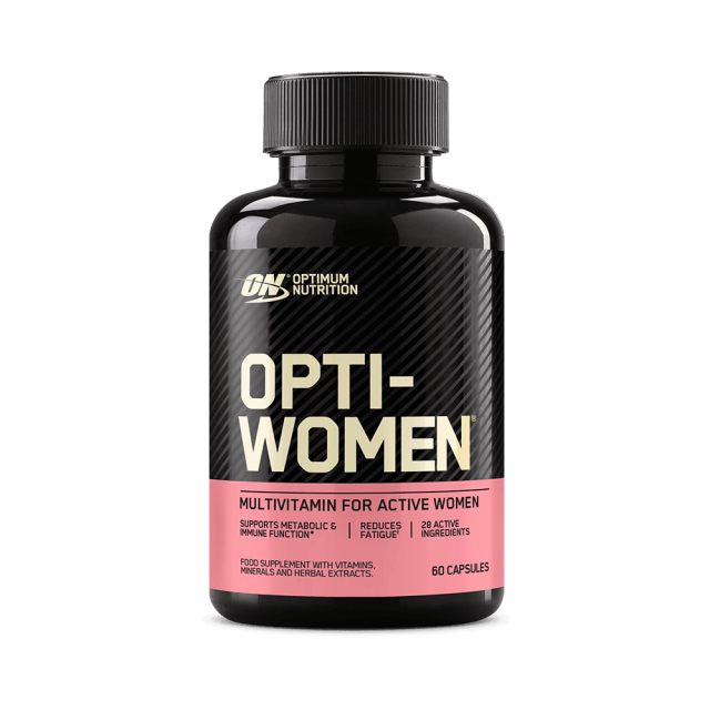 مولتی ویتامین بانوان اپتی وومنoptiwomen برند Optimum nutrition ساخت آمریکا 60 عددی
