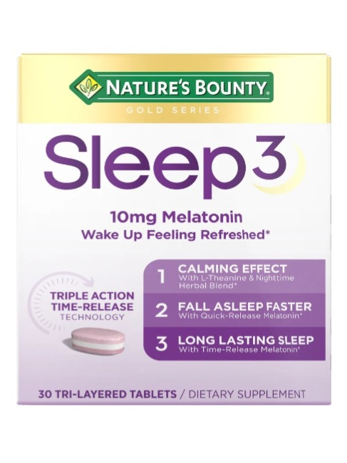 مکمل بهبود دهنده خواب Sleep 3 تعداد ۳۰ عدد