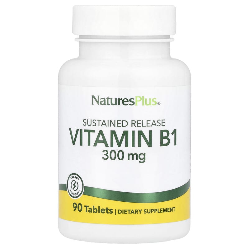 مکمل گیاهی افزایش دهنده انرژی ب ۱ دوز ۳۰۰ میلی گرم ۹۰ عددی برند nature plus ساخت آمریکا