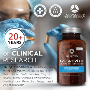 ضخیم کننده و پرپشت کننده گیاهی موهای نازک مدل foligrowth