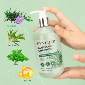 شامپورزماری ضد ریزش حجم دهنده رشد مجدد مو Biotin Infused