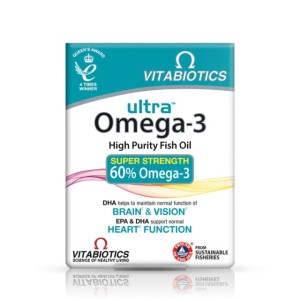 مکمل اولترا امگا 3 ویتابیوتیکس 60 عددی
