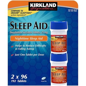 مکمل خواب sleep aid برند کرکلند 96 عددی و2*96عددی