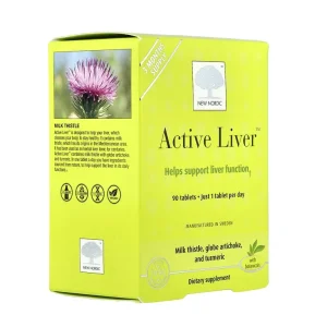 مکمل Active liver مناسب کبد چرب و سم زدا برند New nordic