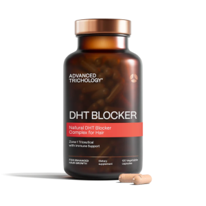 مسدود کننده DHT blocker, ضد ریزش و رشد مجدد مو برند Advanced trichology