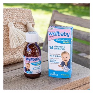 شربت مولتی ویتامین کودکان ویتابیوتیکس Vitabiotics Wellbaby Multivitamin Liquid