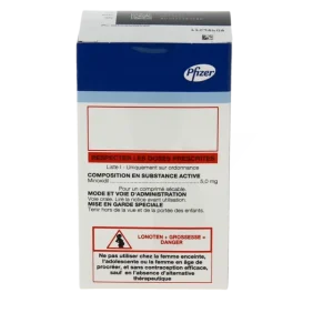 مکمل‌‌ خوراکی ماینوکسیدیل ( Lonoten 5 mg ) 40 عددی ساخت شرکت فایزر فرانسه