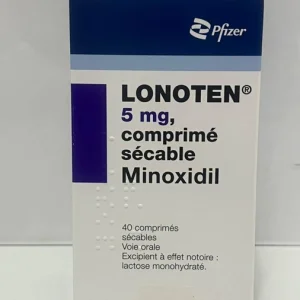 مکمل‌‌ خوراکی ماینوکسیدیل ( Lonoten 5 mg ) 40 عددی ساخت شرکت فایزر فرانسه