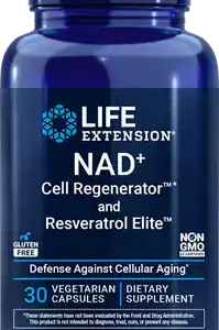 جدیدترین مکمل گیاهی ضد پیری NAD+ Cell Regenerator™ و Resveratrol Elite™