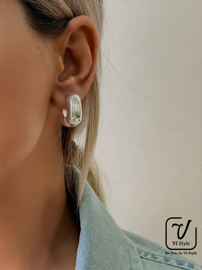 گوشواره طرح مربع