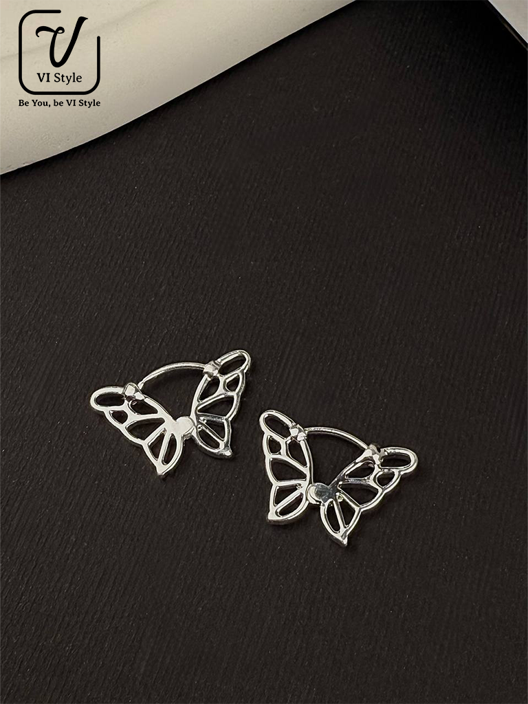 گوشواره طرح پروانه