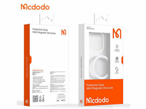 قیمت قاب محافظ نیمه شفاف مگ سيف مک دودو مدل Mcdodo Crystal PC-3091 برای Apple iPhone 14 Plus