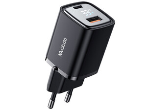 شارژر دیواری یو اس بی و تایپ سی مک دودو Mcdodo CH-1701 Digital Display Fast Charger