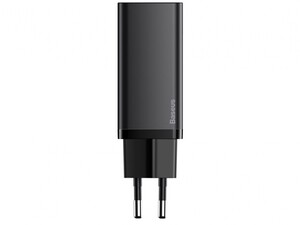 شارژر دیواری فست بیسوس Baseus GaN2 Lite Quick ChargerC+U 65W EU CCGAN2L-B01