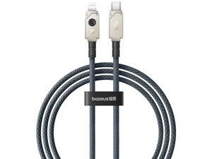 خرید سیم شارژر 20 وات 1 متری شارژ سریع تایپ سی به لایتنینگ بیسوس Baseus USB-C to IP, 20W 1M Fast Charging Cable