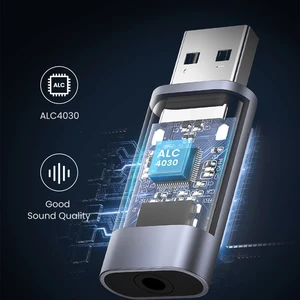 مبدل صدای USB به جک 3.5 میلی‌متری یوگرین