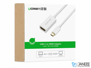 مبدل تایپ سی به اچ دی ام آی یوگرین Ugreen USB-C To HDMI Adapter