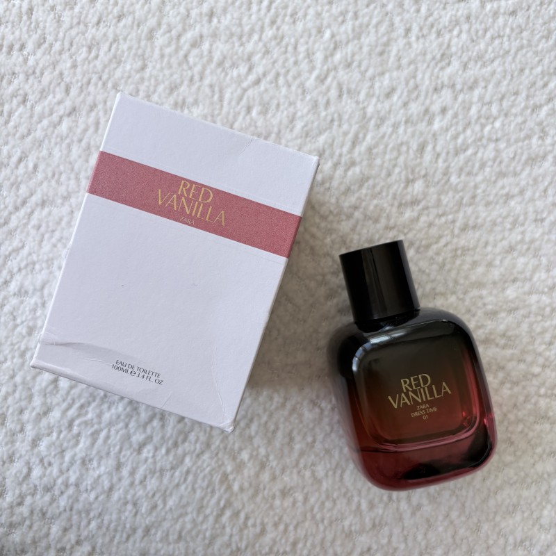 ادکلن ZARA RED VANILLA CANDY حجم 100 میل
