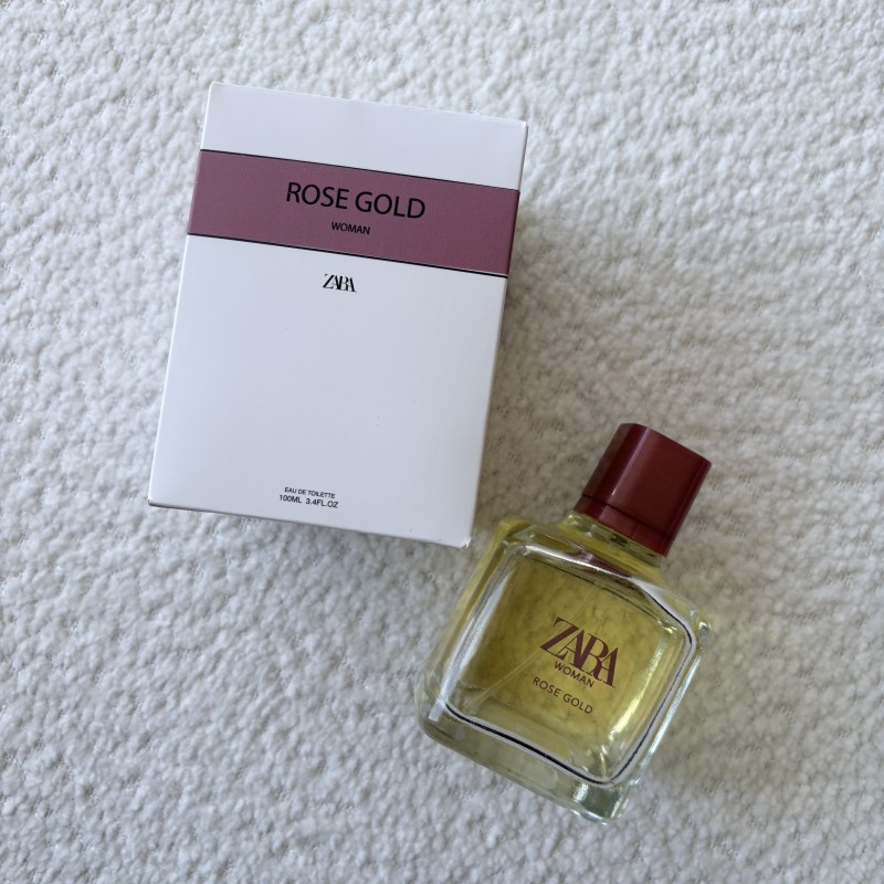 ادکلن ZARA ROSE GOLD حجم 100 میل
