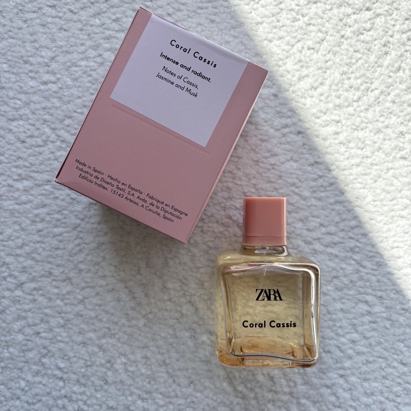 ادکلن ZARA CORAL CASSIS حجم 100 میل
