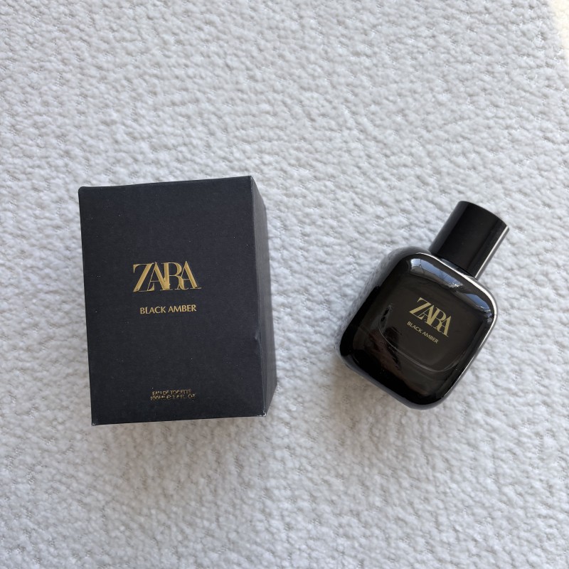ادکلن ZARA BLACK AMBER حجم 100 میل