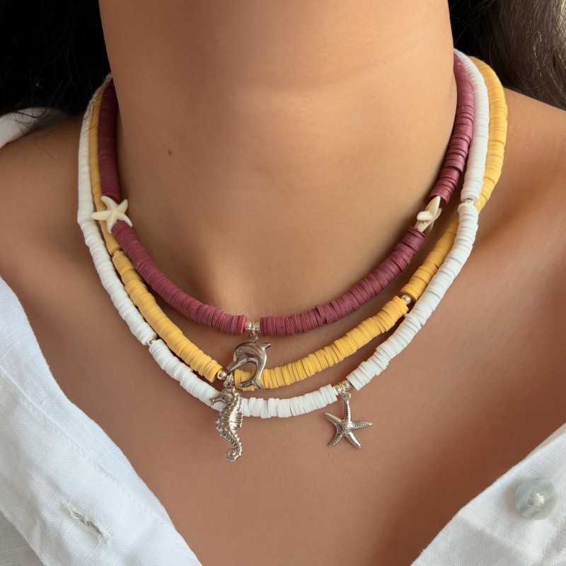 گردنبند زنانه کد 7155